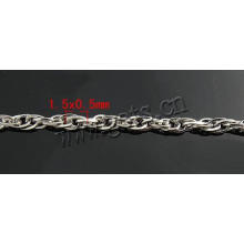 Gets stainless steel mens luxury steel chain necklace